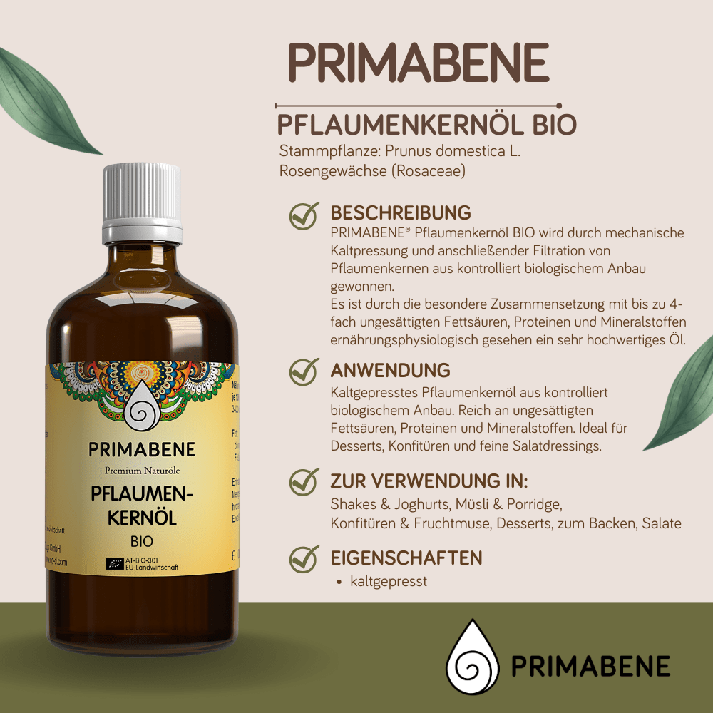 Bild von Pflaumenkernöl Bio